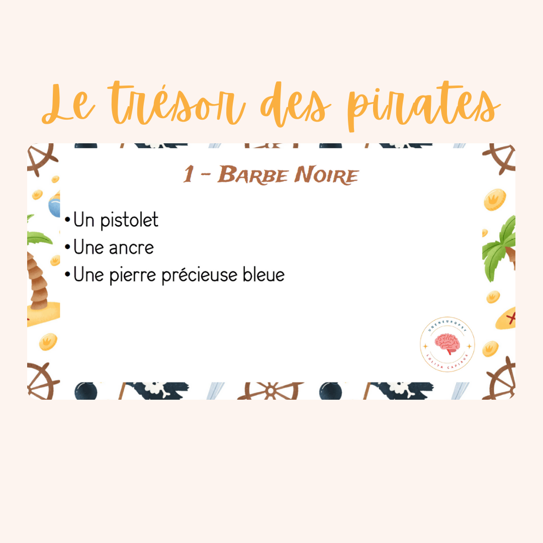 Le trésor des pirates