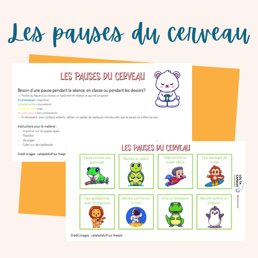 Les pauses du cerveau