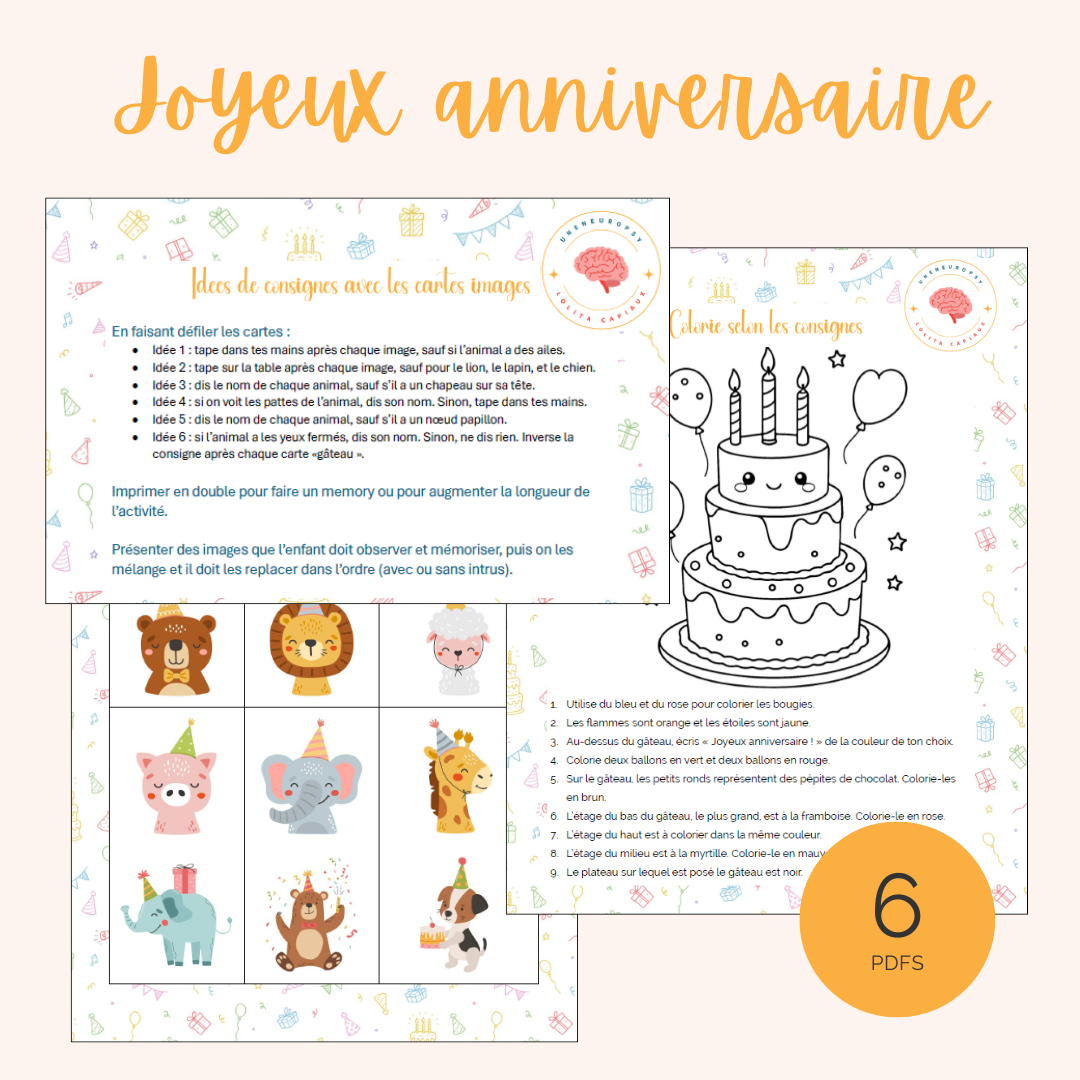 Joyeux anniversaire
