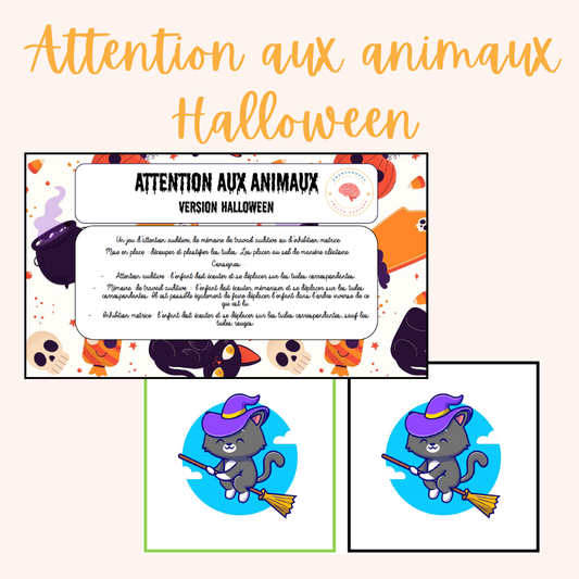 Attention aux animaux - Halloween