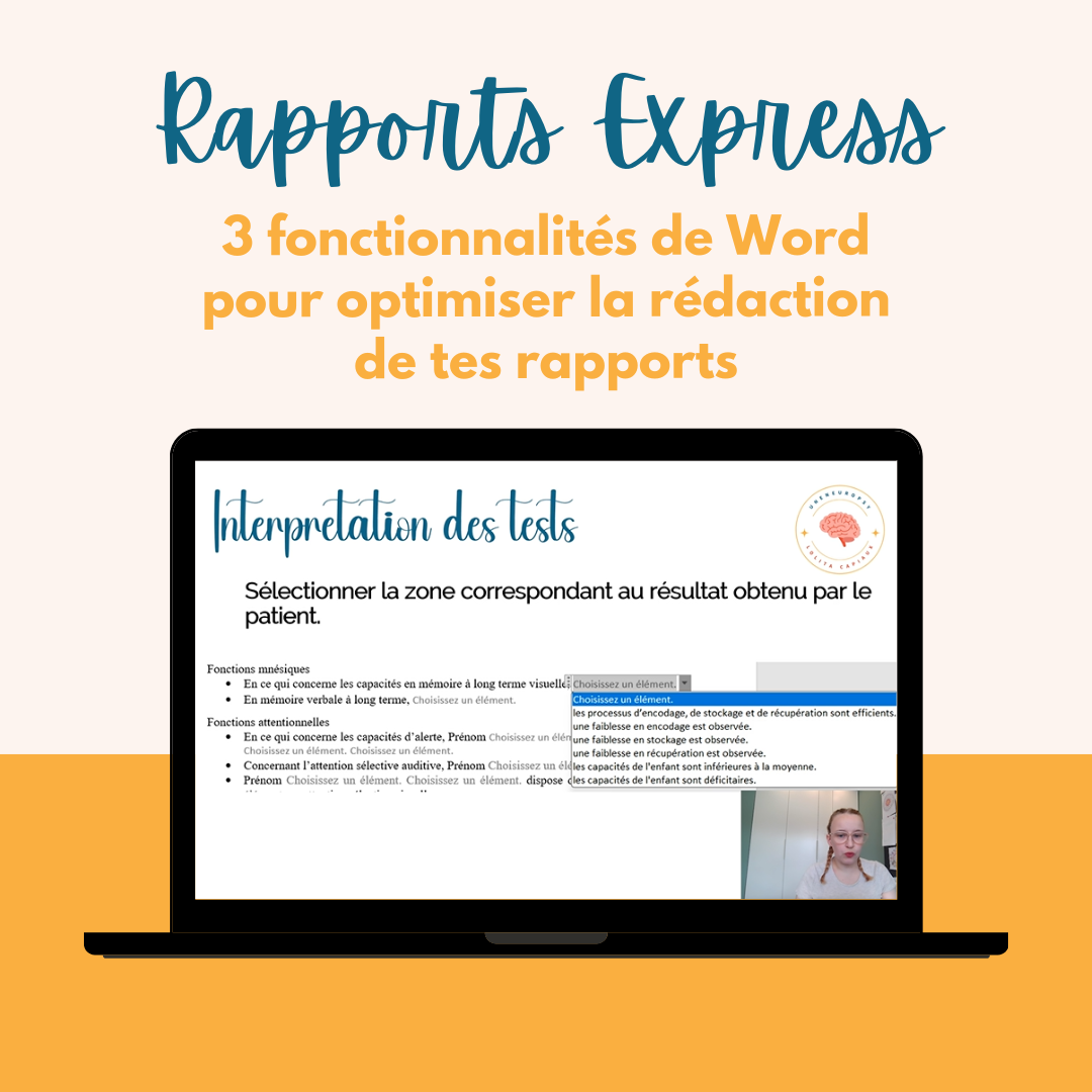 Rapports Express : 3 fonctionnalités de Word pour optimiser la rédaction de rapports
